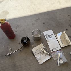 MSR  BACKPACKING STOVE