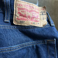 501 Levi’s 