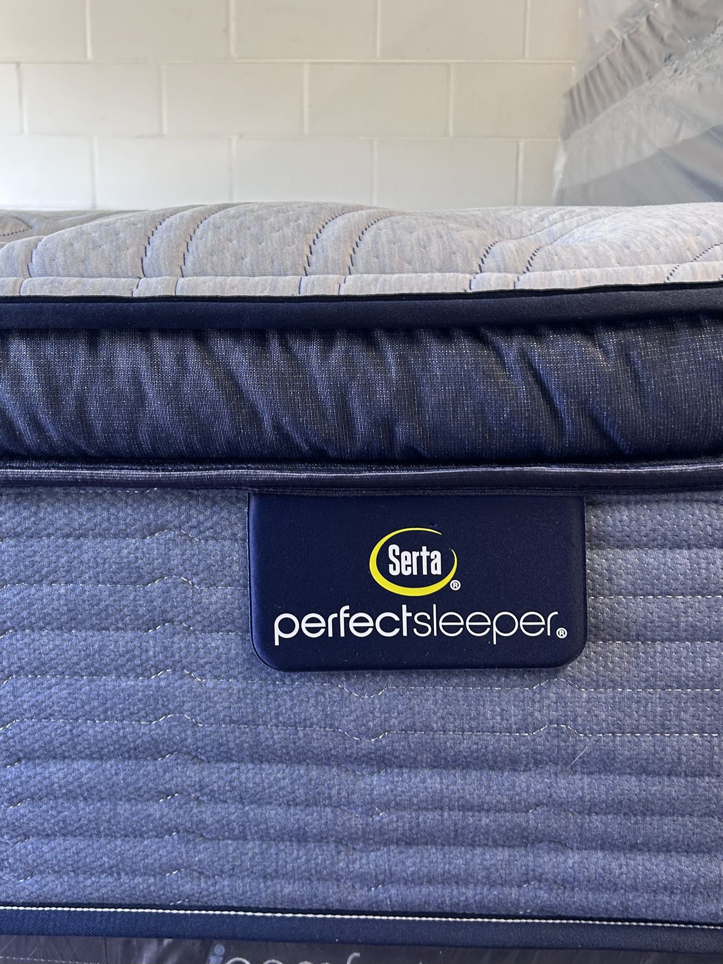 King Size Mattress Serta Perfect Sleeper Pillow Top 14” Inches New From Factory Wrapped in Plastic Same Day Delivery