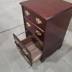 Two Drawer Elegant Filing Cabinet