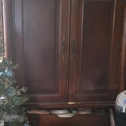 8ft Cherry Vintage Drawer