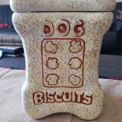 Dog Biscuit Jar