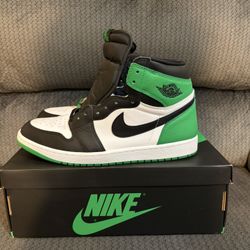 Air Jordan 1 High Lucky Green
