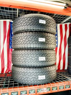 ✅ LT275/65R20 GOODYEAR WRANGLER TRAILRUNNER A/T 10PR GMC SIERRA SILVERADO DENALI RAM2500 F250 RAM3500 F350 275 65 20 USED TIRES
