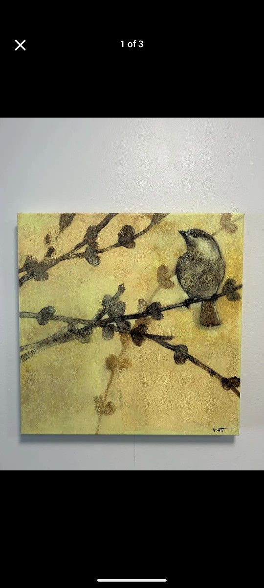 "Solitude II" by Norman Wyatt Jr 20"x 20" ***NEW***
