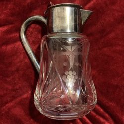 Vintage Wine Or Juice Pitcher 