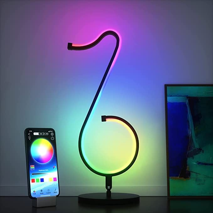Table-Wall LED-Lamp Musical Note Light Dimmable Desk Decoration