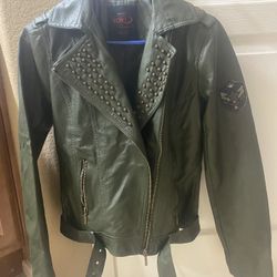 Faux Leather Jacket