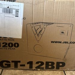 JBL SUBWOOFER 12”