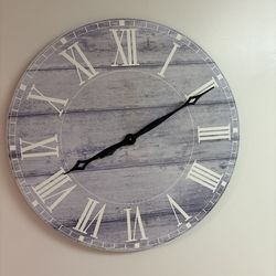 Large wall clock