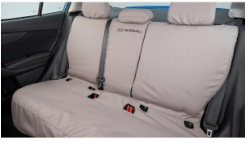 Subaru Crosstrek Hybrid Back Seat Covers And All Weather Floormats