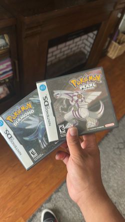 Authentic Pokémon, pearl and diamond version DS game