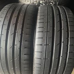Pair Of 235 35 20 Goodyear Eagle F1 Tires 