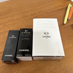 Brand New Channel Perfume And Lipstick 