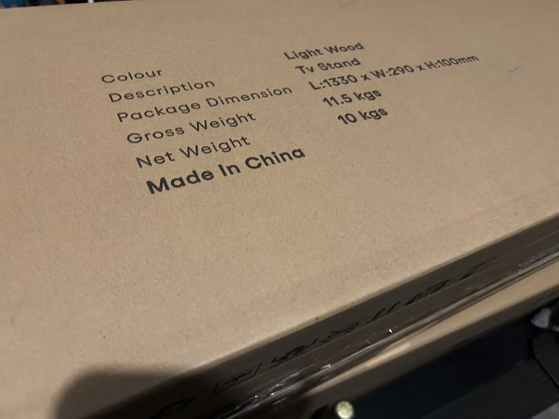 Wall Mounted Rustic Floating TV Stand, 59”