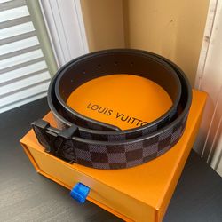 Louis Vuitton Damier Graphite Belt