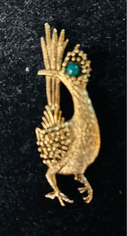 Ambassador Roadrunner Brooch
