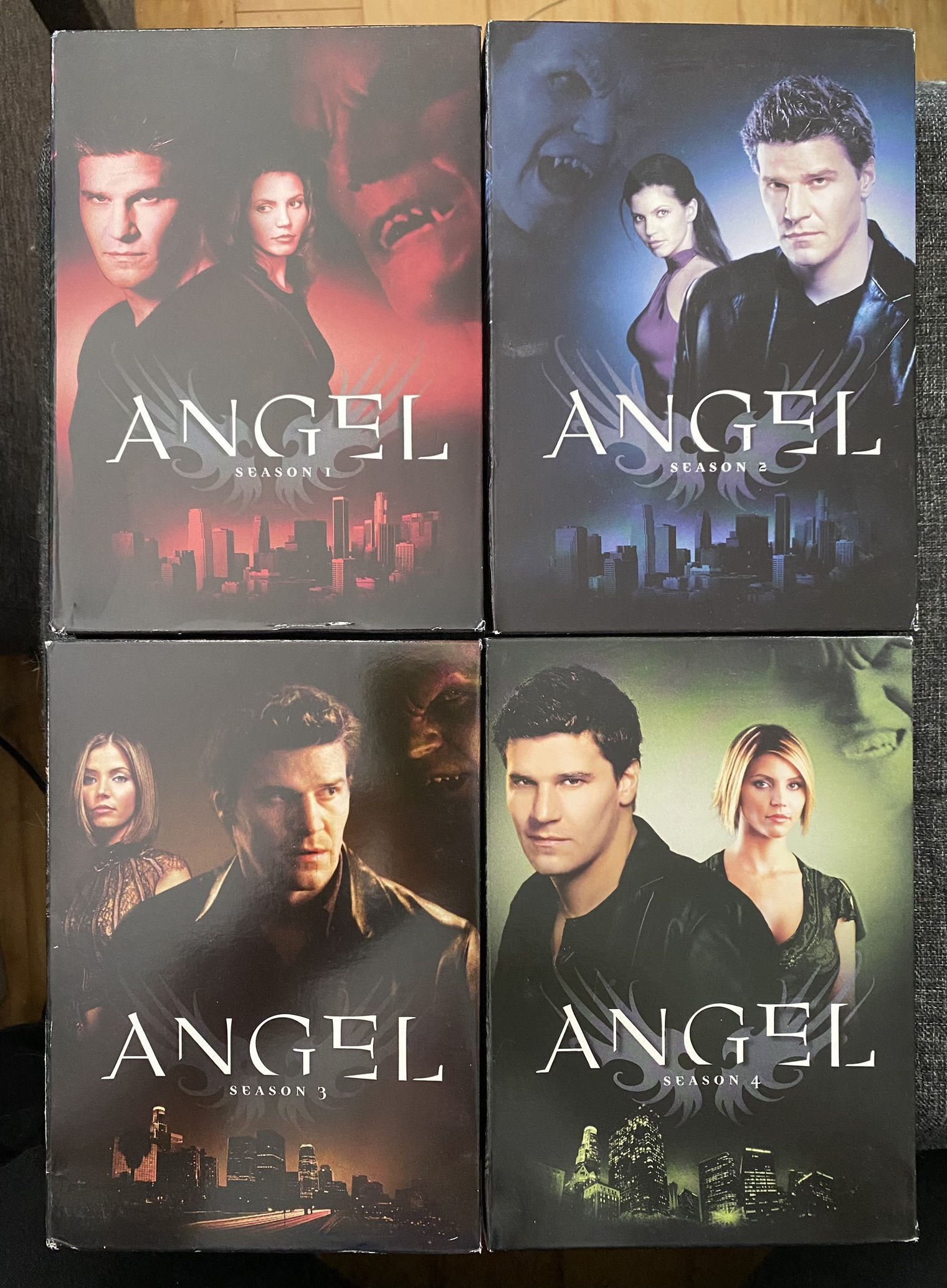 Brand New DVD Sets - Angel Seasons 1-4