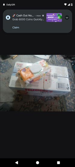 Huggies unopened Box of 84 size 5 and BabyWipes