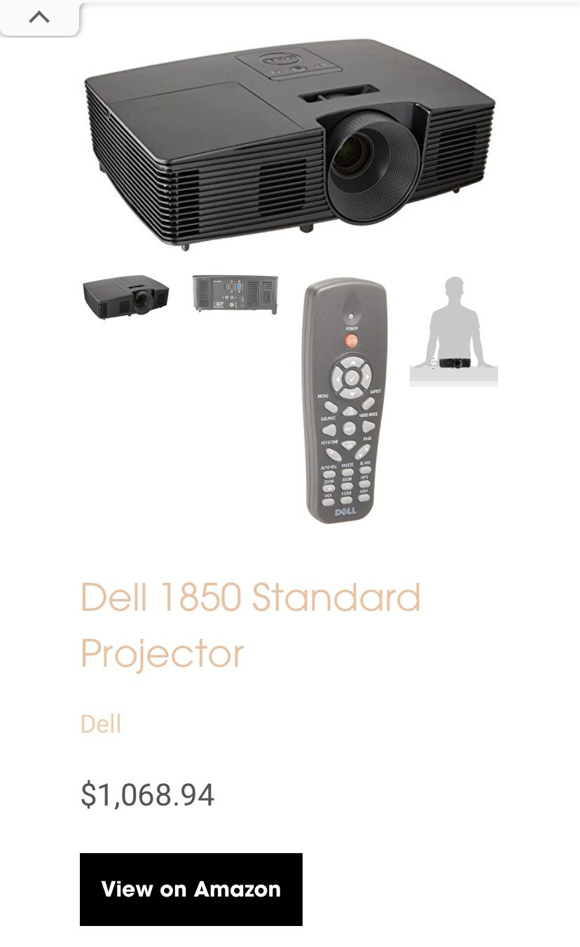 Dell 1850 Projector