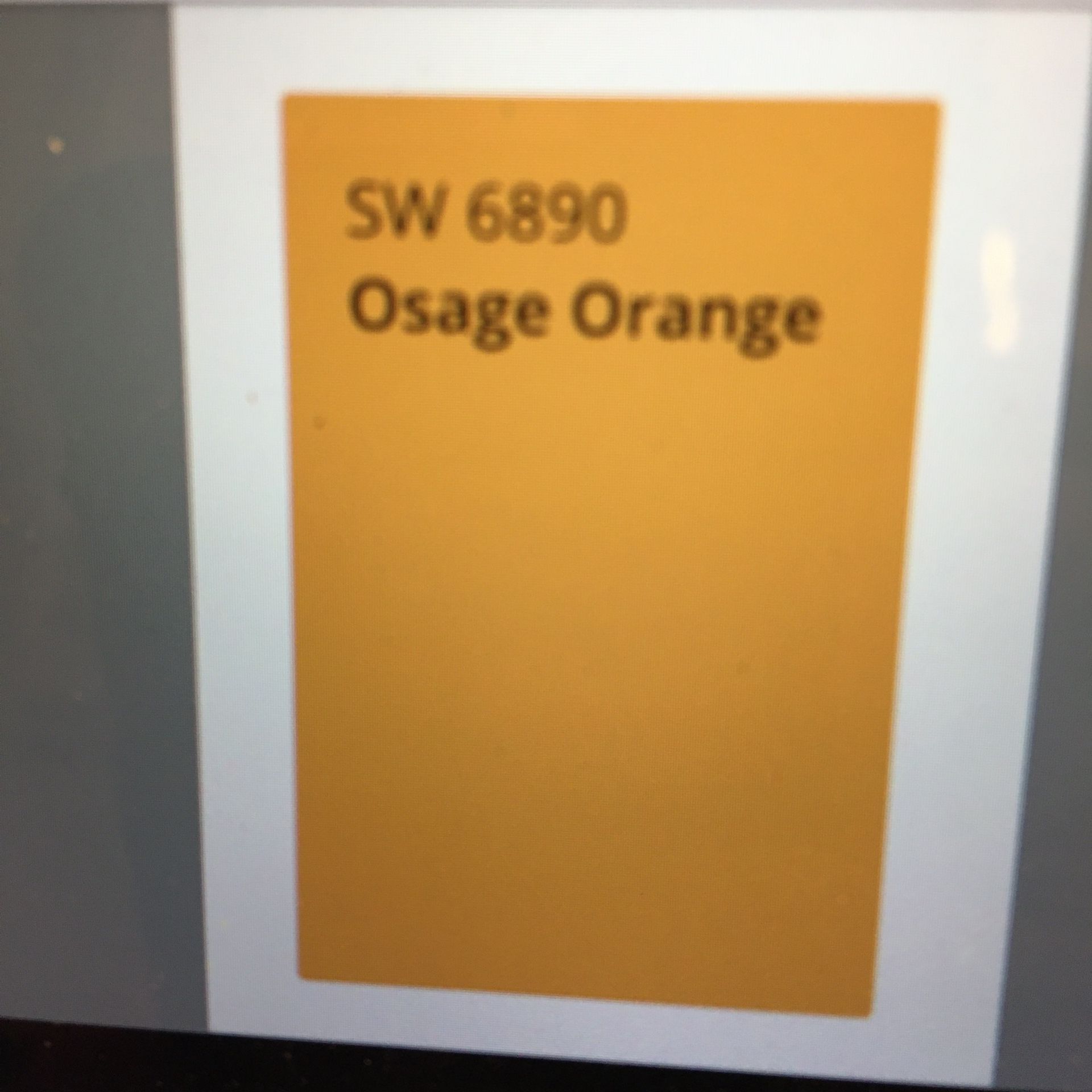 New Unopened 2 Gallons Osage Orange Paint Sherwin Williams for Sale in