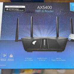 Nighthawk AX5400 WiFi 6 Router 