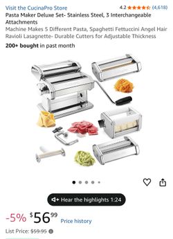 Pasta maker deluxe