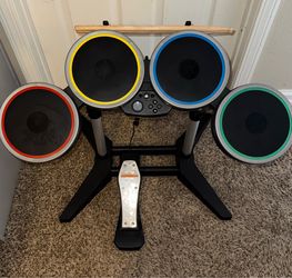 ROCK BAND GUITAR HERO VIDEO GAME DRUMS SONY PLAYSTATION 3 4 5 PS3 PS4 PS5 XBOX 360 ONE NINTENDO WII