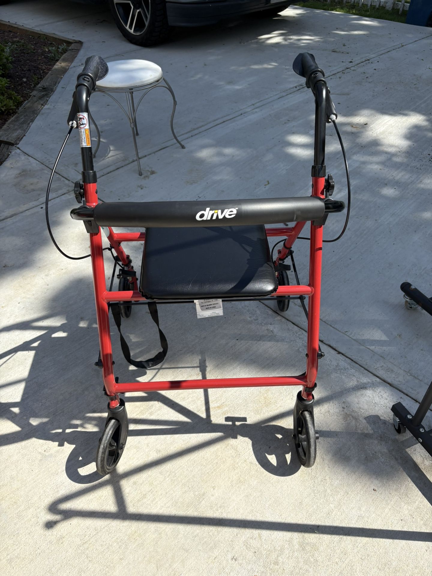 Walker With Seat, Excellent Condition