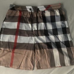 Burberry Men’s Swim Shorts Beige Size 2XL 