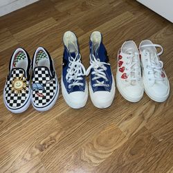 Vans And Converse Women Size 6