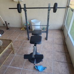Complete Weight Bench With Domdells 