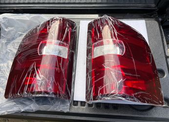 07-13 Chevy Silverado Red Factory Style Tail Lights