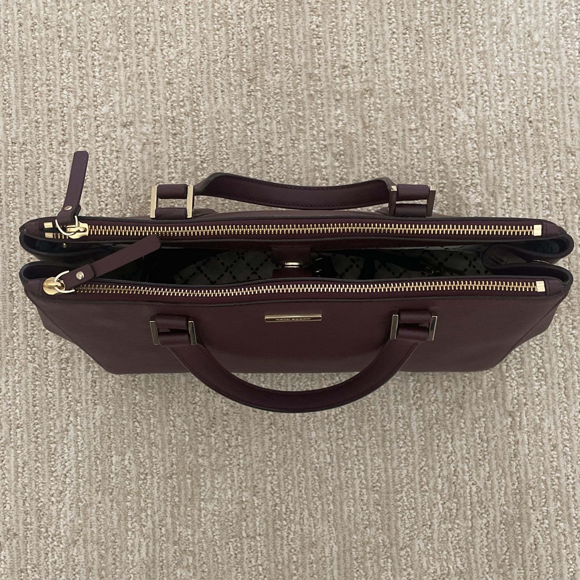 Kate Spade Newbury Lane Loden Bag in Mahogany RN 0102760 CA 57710