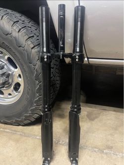 Upgraded KKE front forks