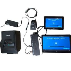 Complete NCR POS System CX7 Terminal + Scanner + Thermal Printer | Win 10