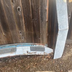 1967-68 Camaro Valance And Cowl Panel