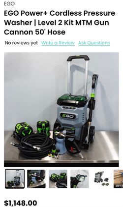Ego Pressure Washer