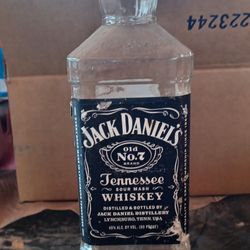 EMPTY Jack Daniel's Bottle