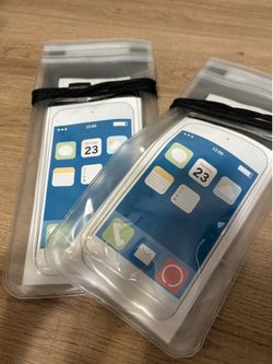 2 New Waterproof Pouches