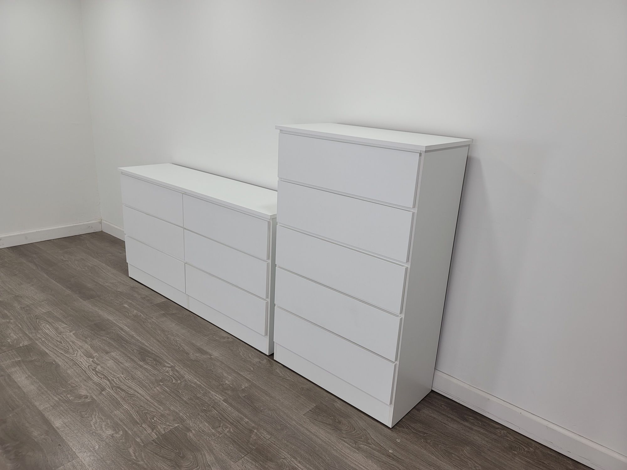 ✨WHITE DRESSER AND CHEST - COMODA BLANCA Y GAVETERO 