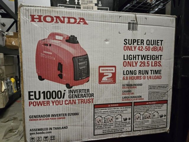 Honda eu1000i inverter generator $950