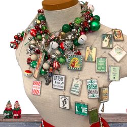 Custom Made Reversible Christmas and Holiday Photo Pendents Unique Gift or Stocking Stuffer