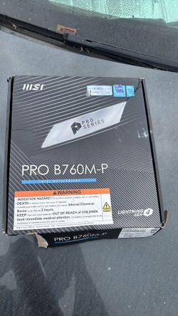Pro B760M-P Intel Motherboard