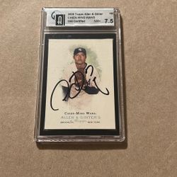 Autographed & Certified - 2006 Topps Allen & Ginter's Chien-Ming Wang #195