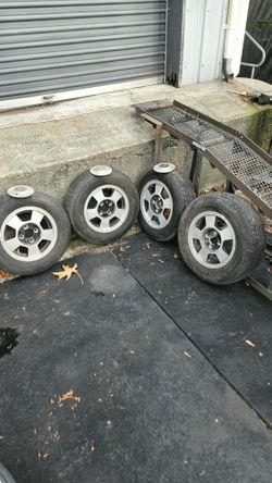 4lug 114.3mm / 4 × 4.5" Wheels (4) $60