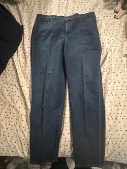 New Dark Wash Straight Leg Jeans