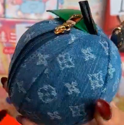 Orange Shape Mini Bag 