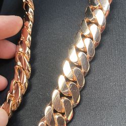 14kt Rose Gold Over Silver (999) Handmade 