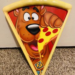 Scooby Doo Pizza Plate 11” X 9” Vintage 2006 Rare
